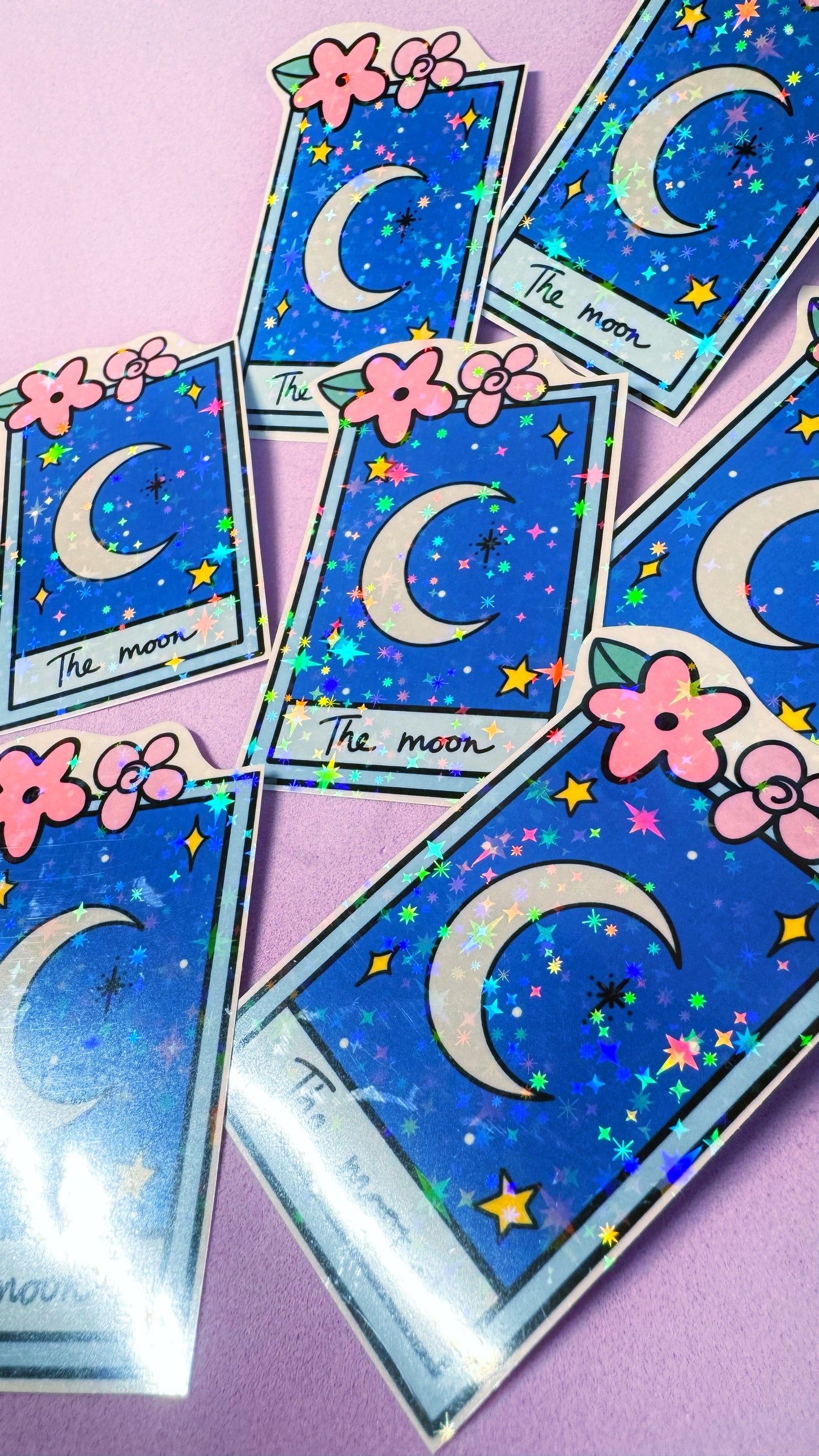 The Moon Tarot Sticker