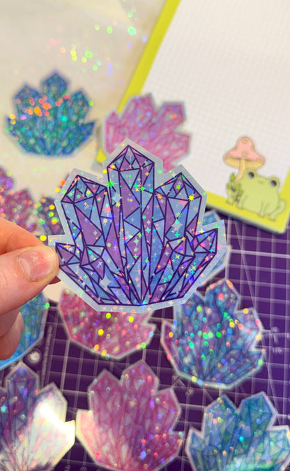 Glitter Crystal Stickers