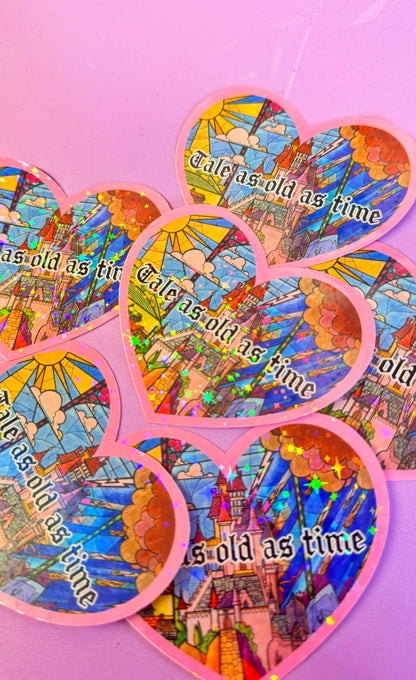 Tale As Old As Time Sticker