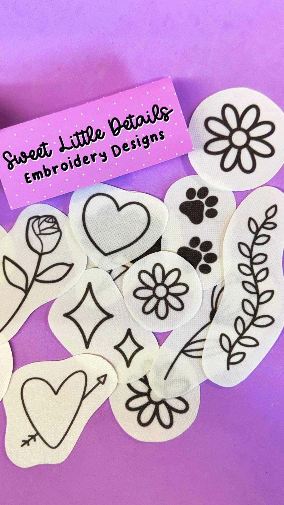 Sweet Little Details Embroidery Designs