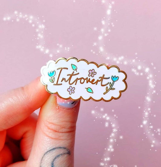 Introvert Enamel Pin PREORDER