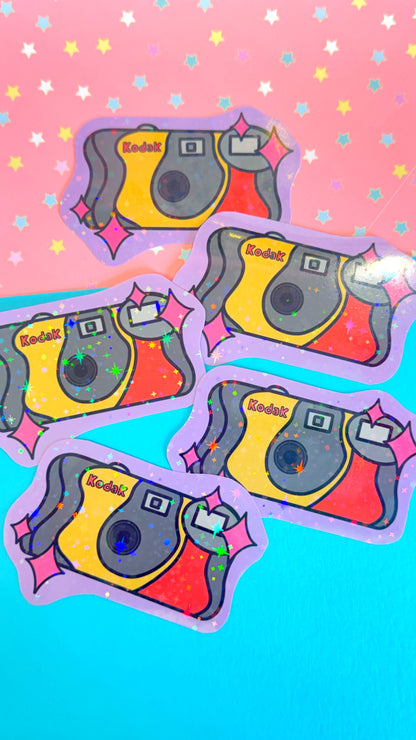 Retro Camera Sticker