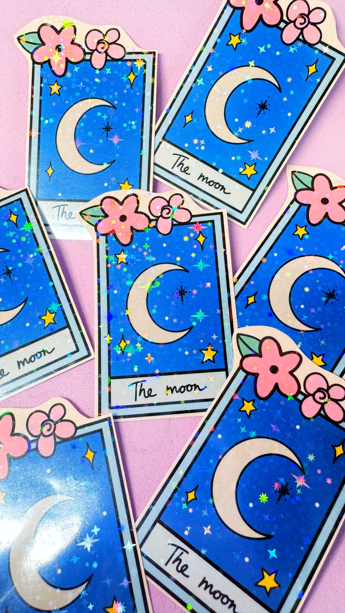 The Moon Tarot Sticker