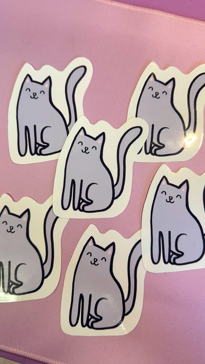 Large Cat Sticker