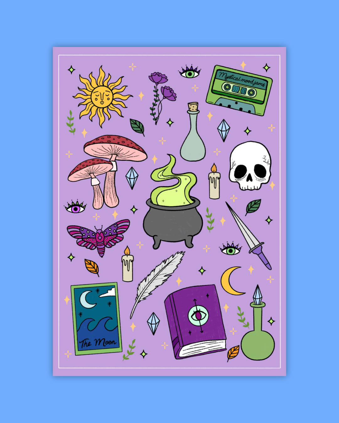 Witchy Art Print