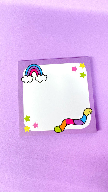 Rainbow Sticky Note Pad