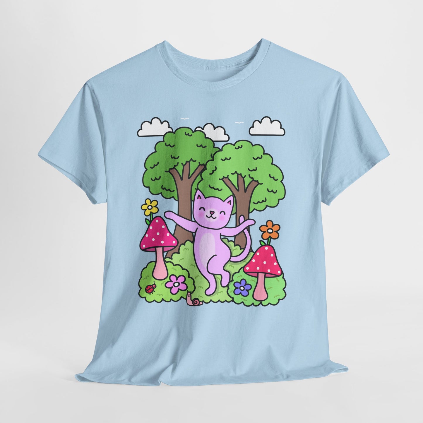 Cute Forest Cat T-Shirt