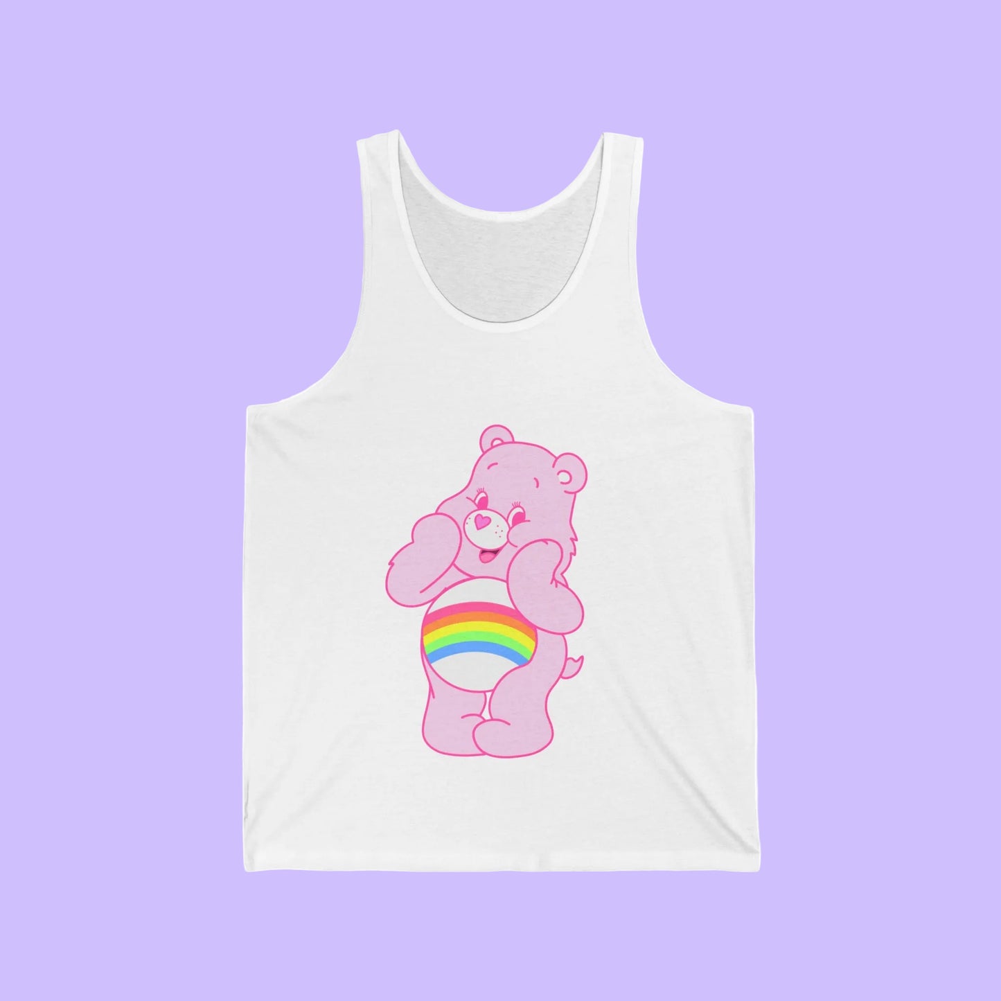 Cute Bear Unisex Jersey Tank