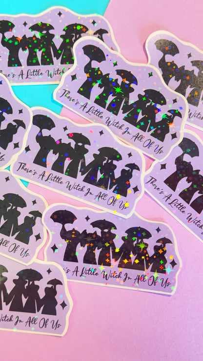 Practical Magic Witch Sticker