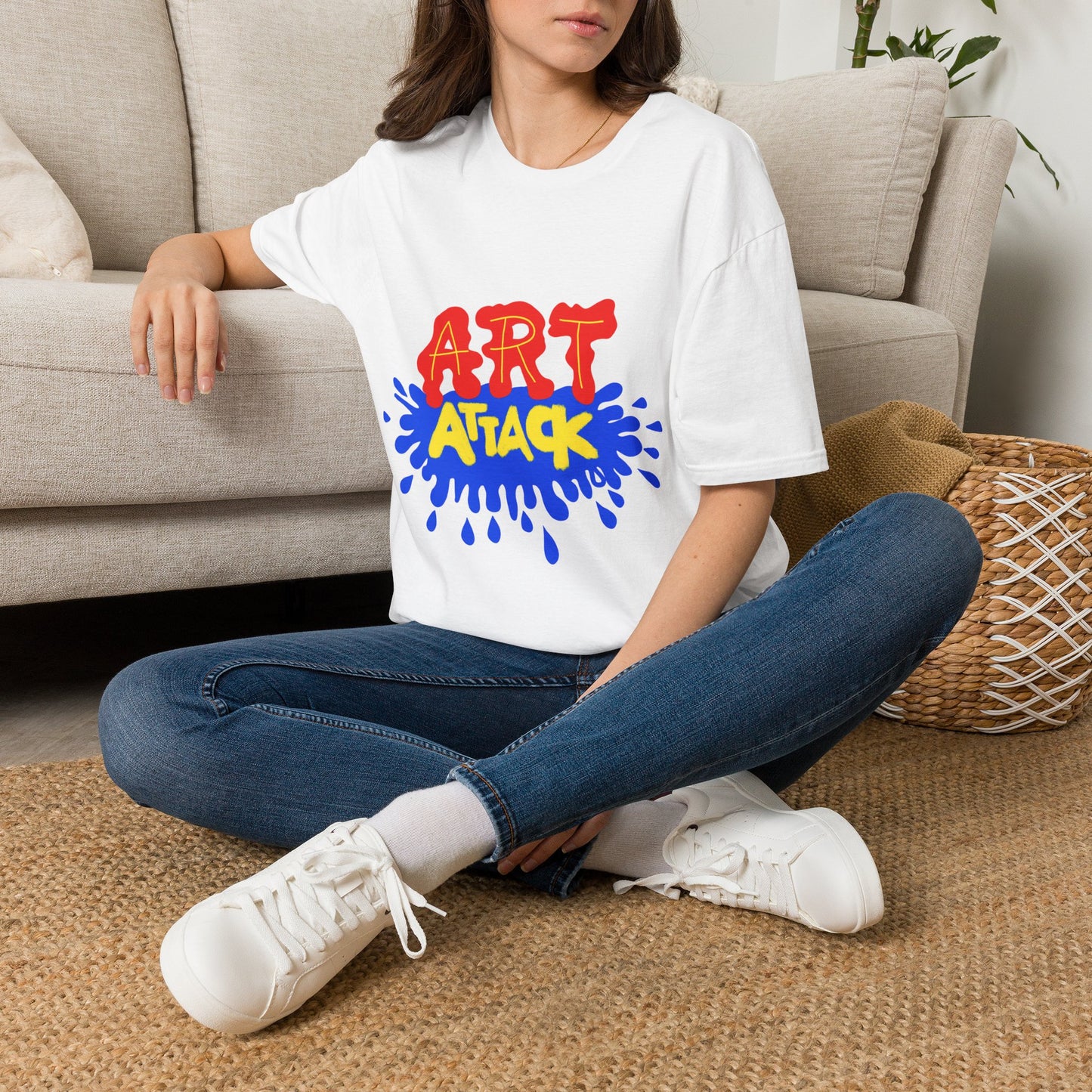 Art Attack Unisex Softstyle T-Shirt
