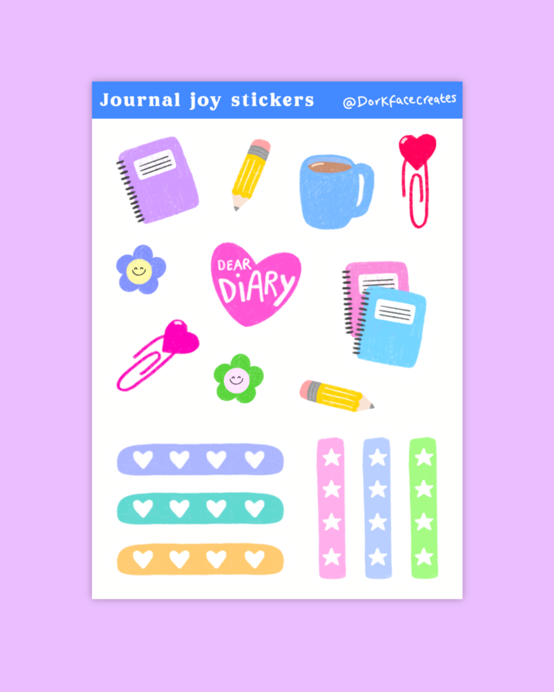 Journal Joy Sticker Sheet