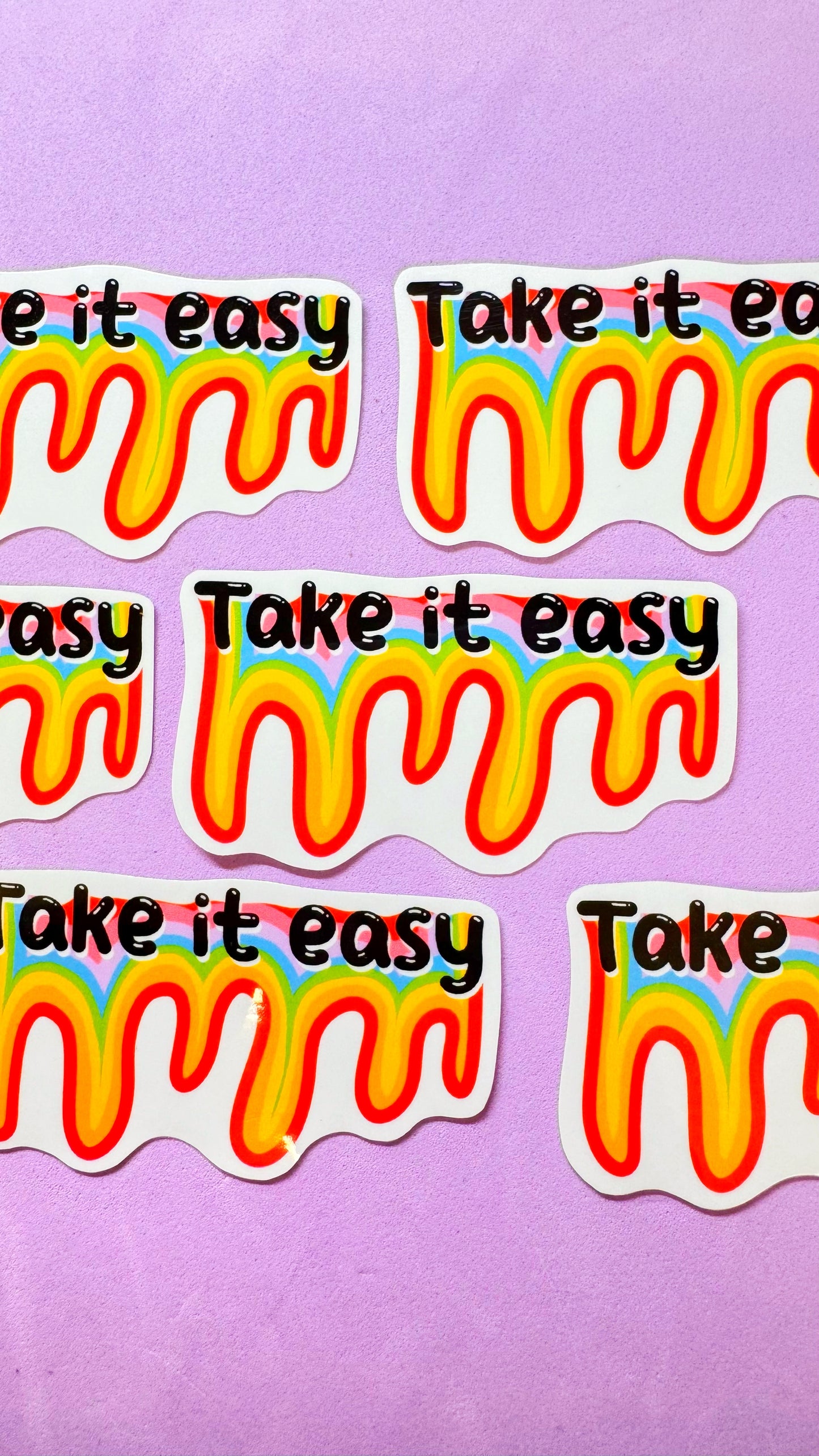 Take It Easy Sticker