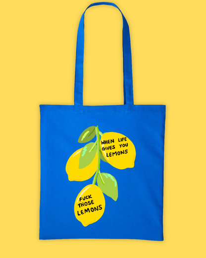 Lemons Tote Bag