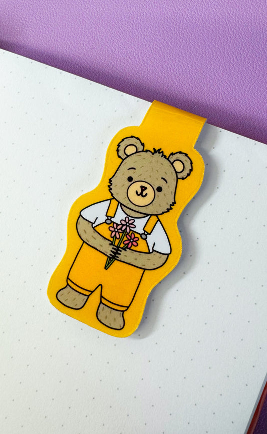 Bear Magnetic Bookmark