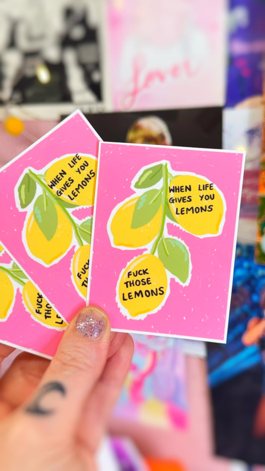 Lemon Stickers