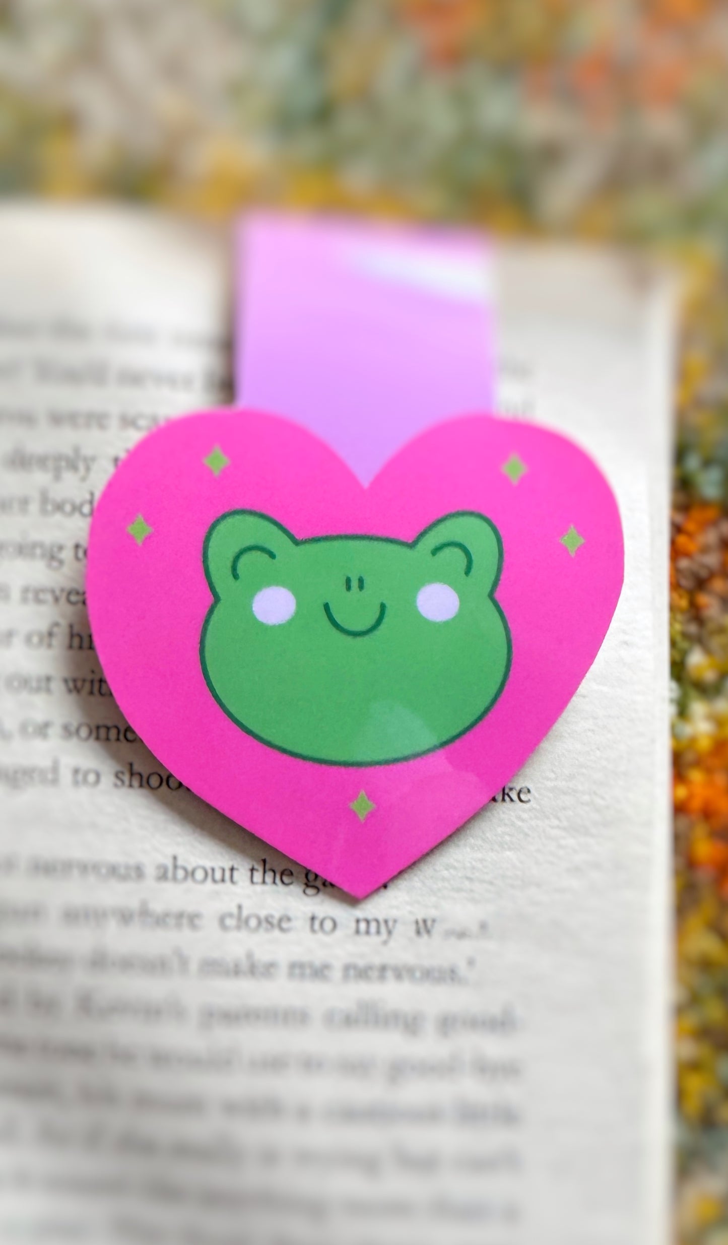 Froggy Magnetic Bookmark
