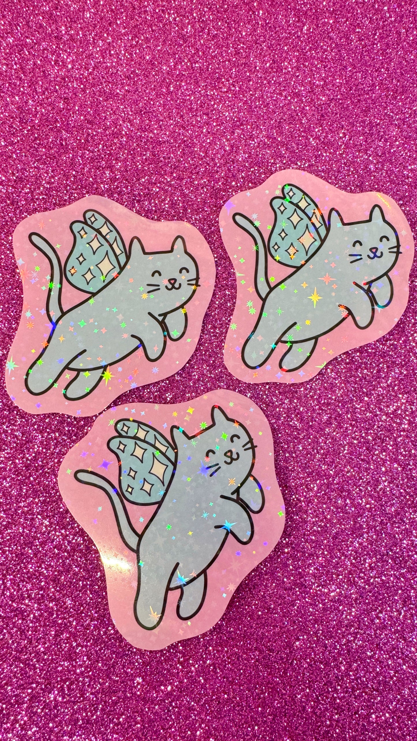 Cat Fairy Sticker
