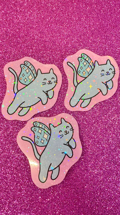 Cat Fairy Sticker