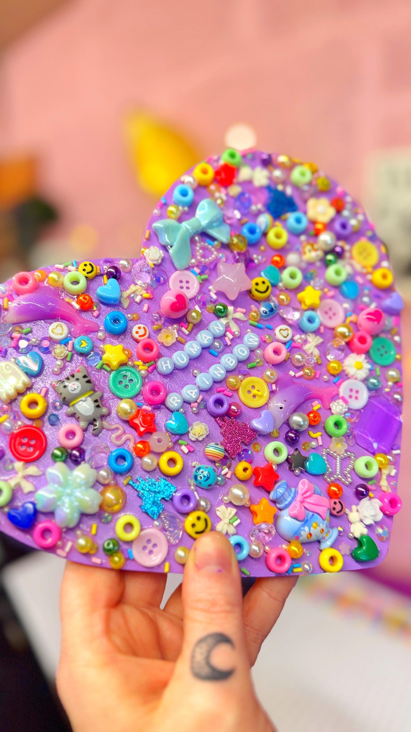 Human Rainbow Wall Hanging