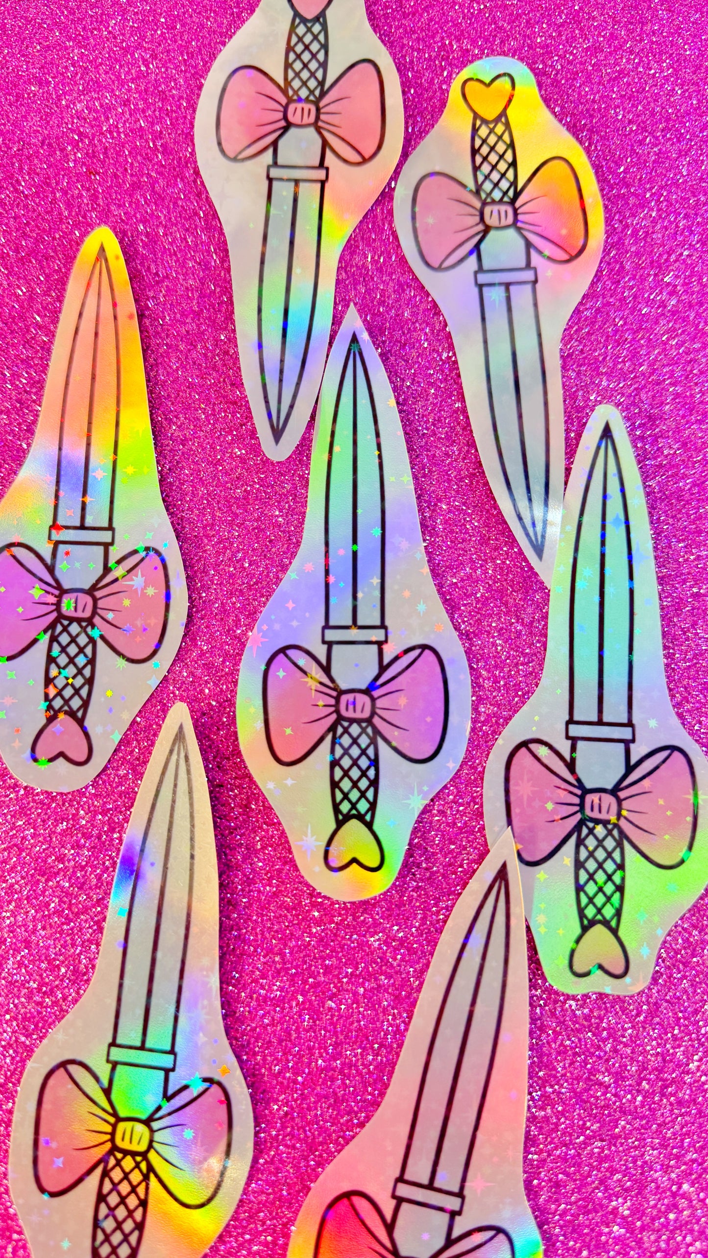 Pretty Sword Holo Sticker