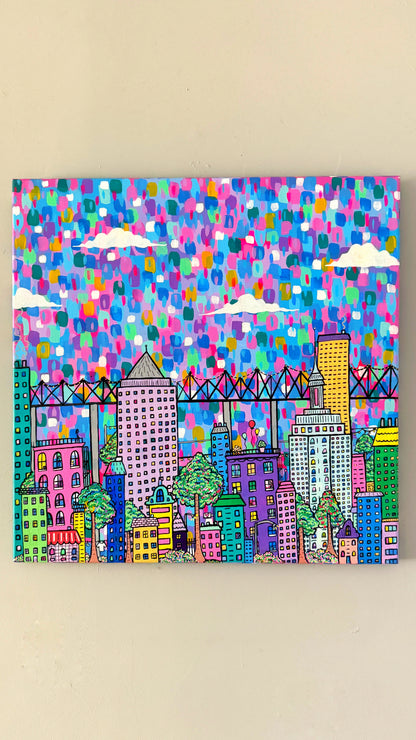 ‘Urban Rainbow’ Original Painting