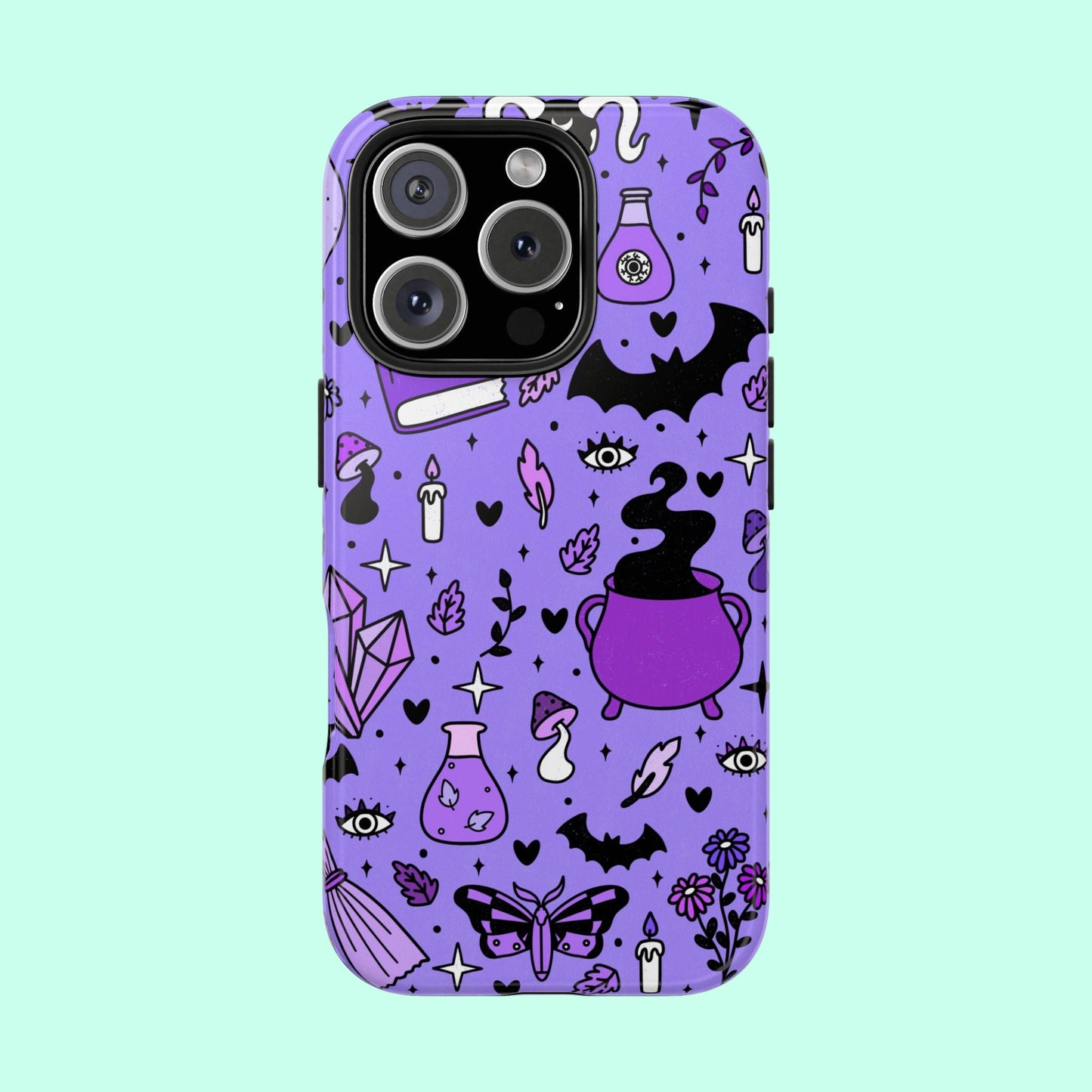 Witchy Pattern Tough Phone Case