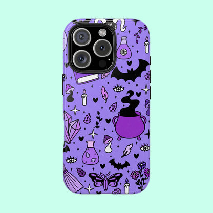 Witchy Pattern Tough Phone Case