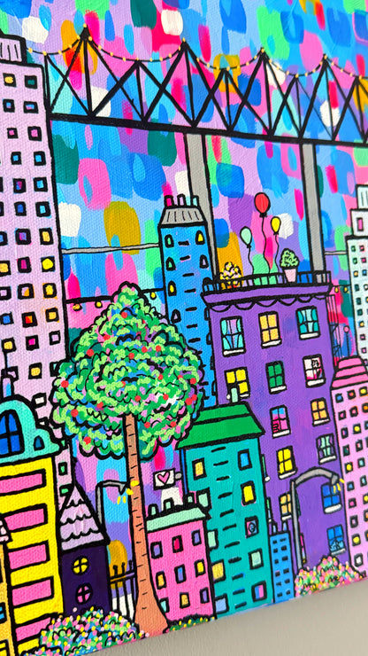 ‘Urban Rainbow’ Original Painting