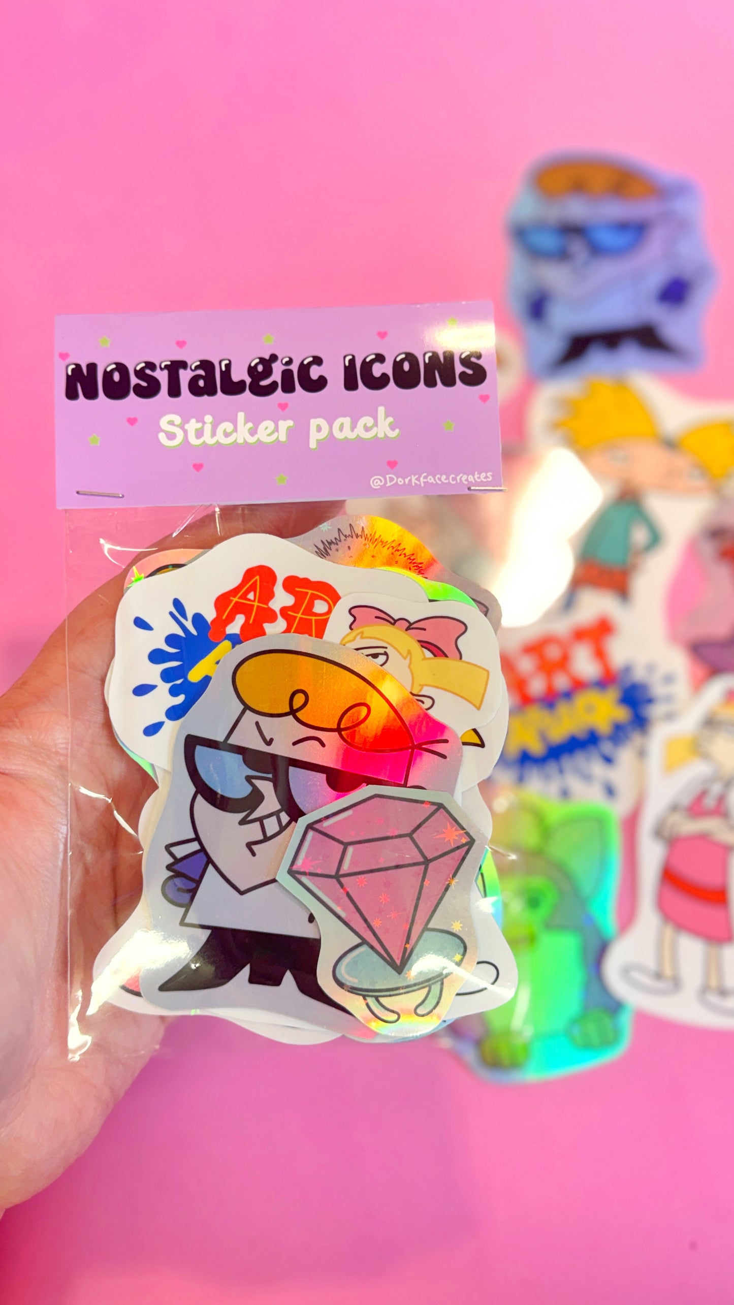 Nostalgic Icons Sticker Pack