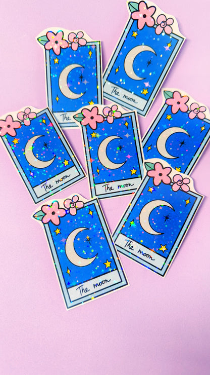 The Moon Tarot Sticker