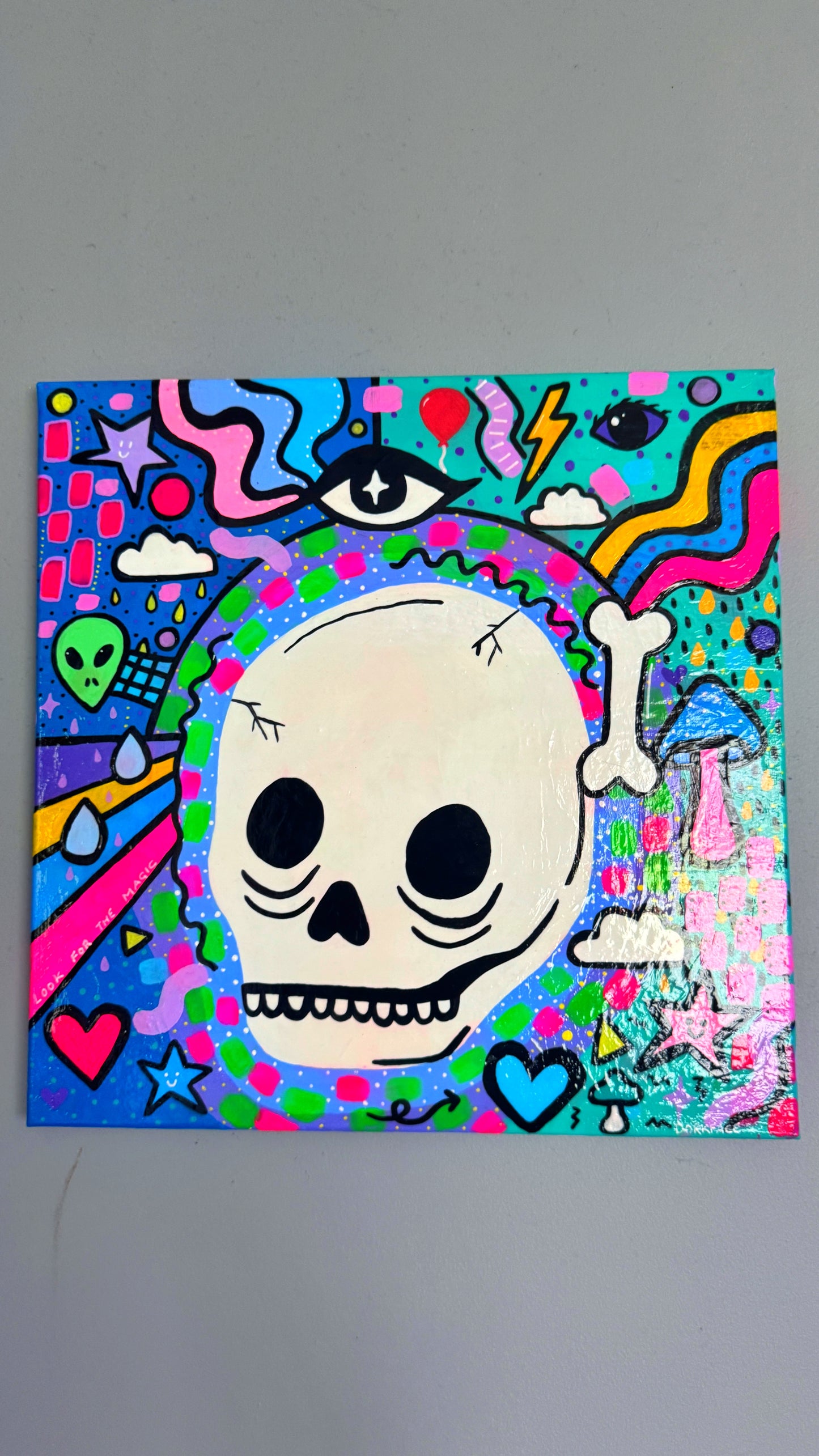 Look For The Magic Original Painting