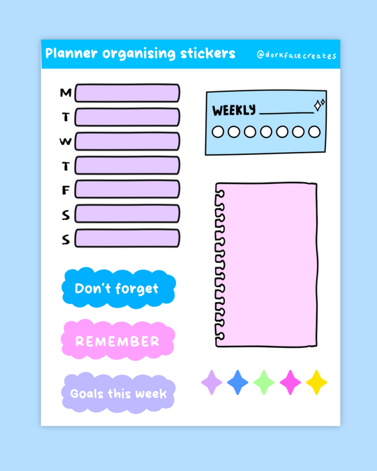 Cute Planner Stickers