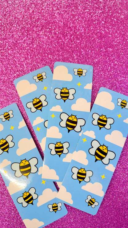 Cloudy Bee Bookmark
