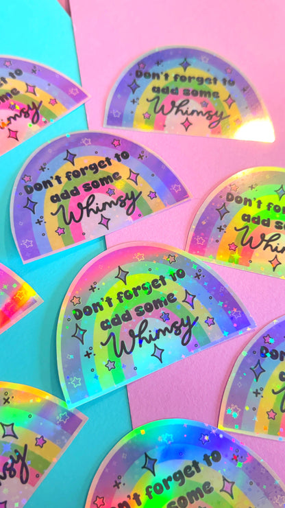 Whimsy Rainbow Sticker