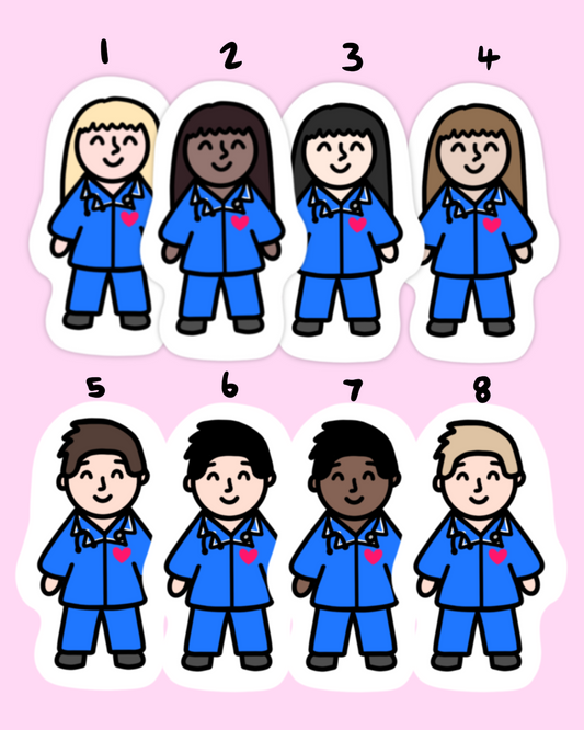 Nurse Stickers (various)