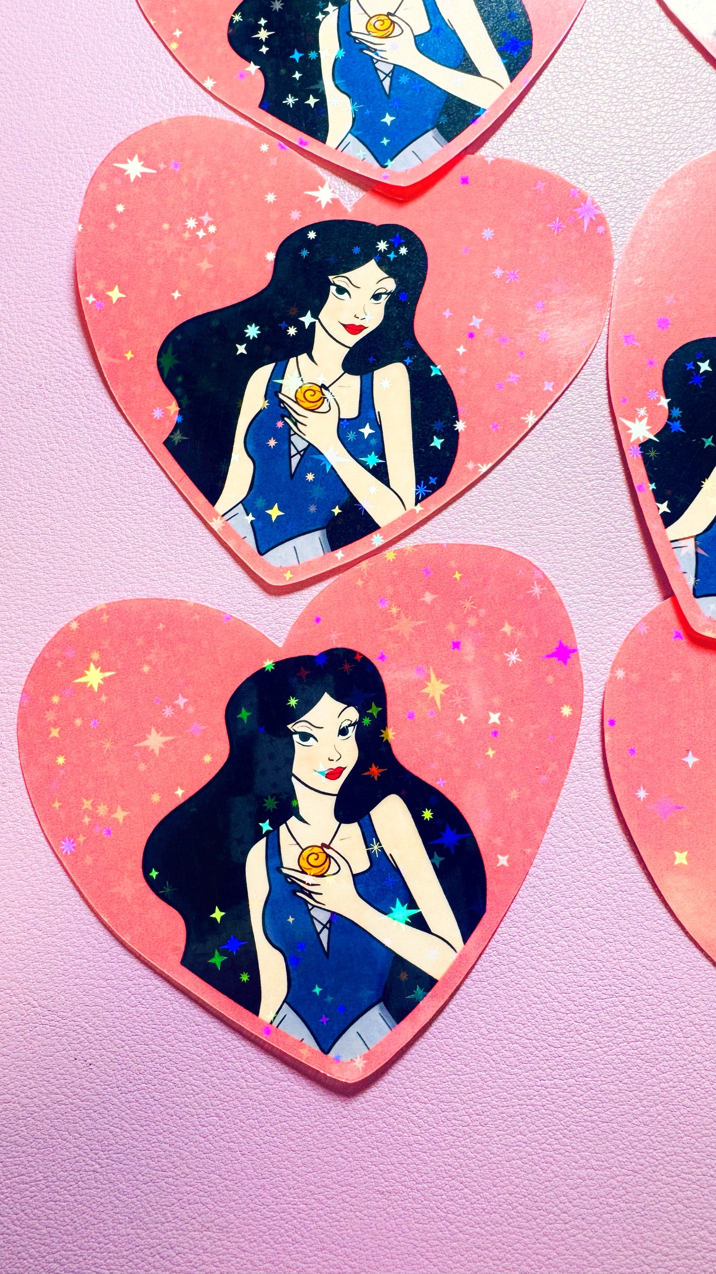 Vanessa Glitter Sticker