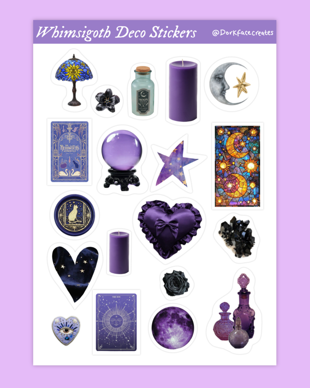 Whimsigoth Deco Stickers