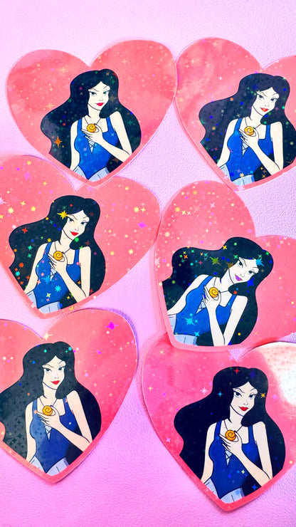 Vanessa Glitter Sticker