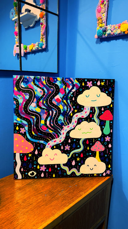 Rainbow Dreams Painting