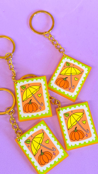 Autumnal Keychain Charm