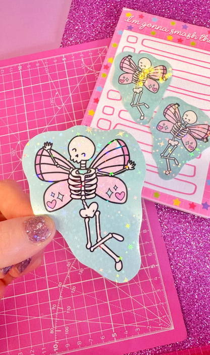 Fairy Skeleton Sticker