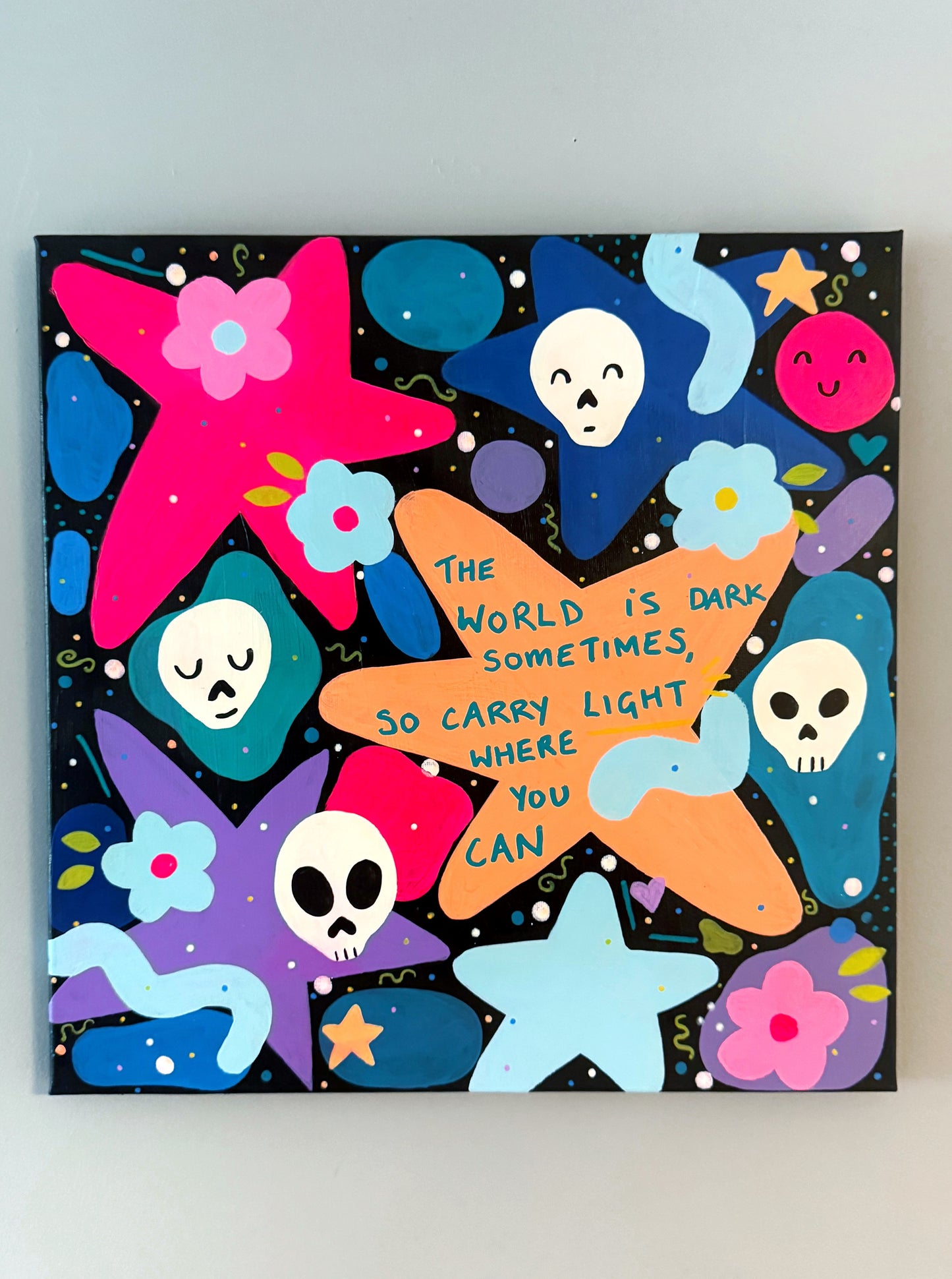 ‘Carry Light’ Original Painting on Canvas