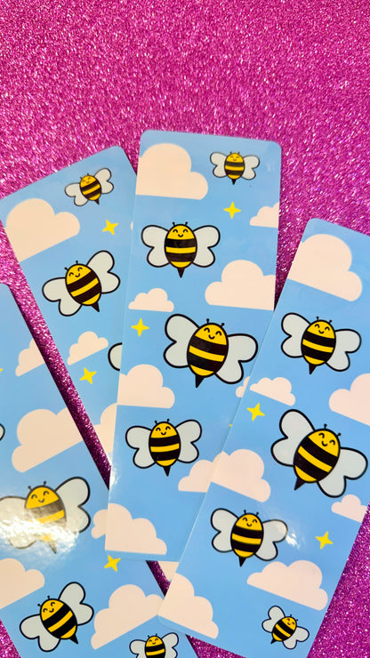 Cloudy Bee Bookmark