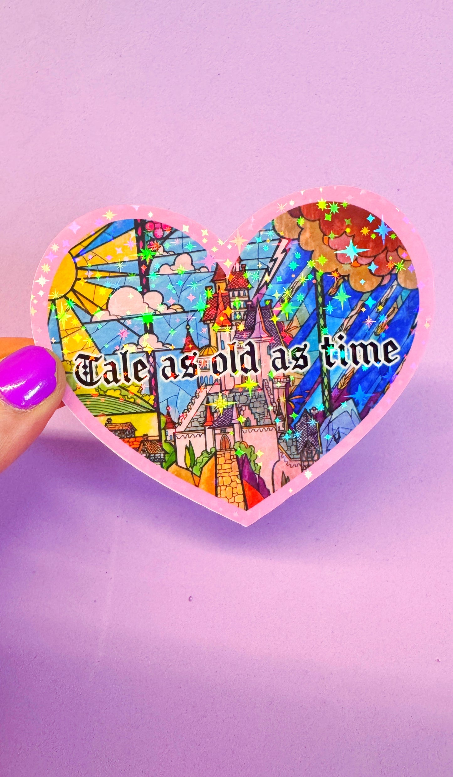 Tale As Old As Time Sticker