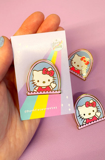 Kitty Enamel Pin