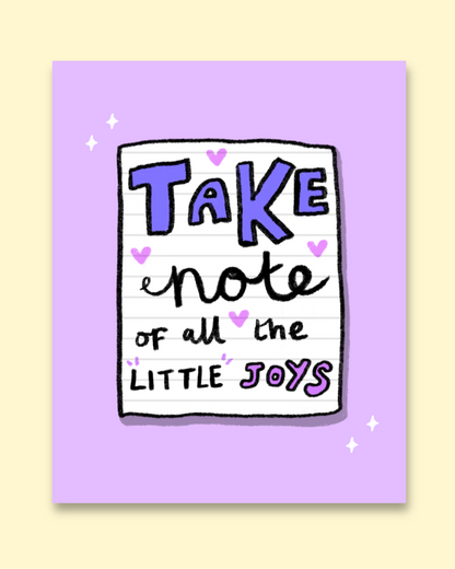Take Note Print