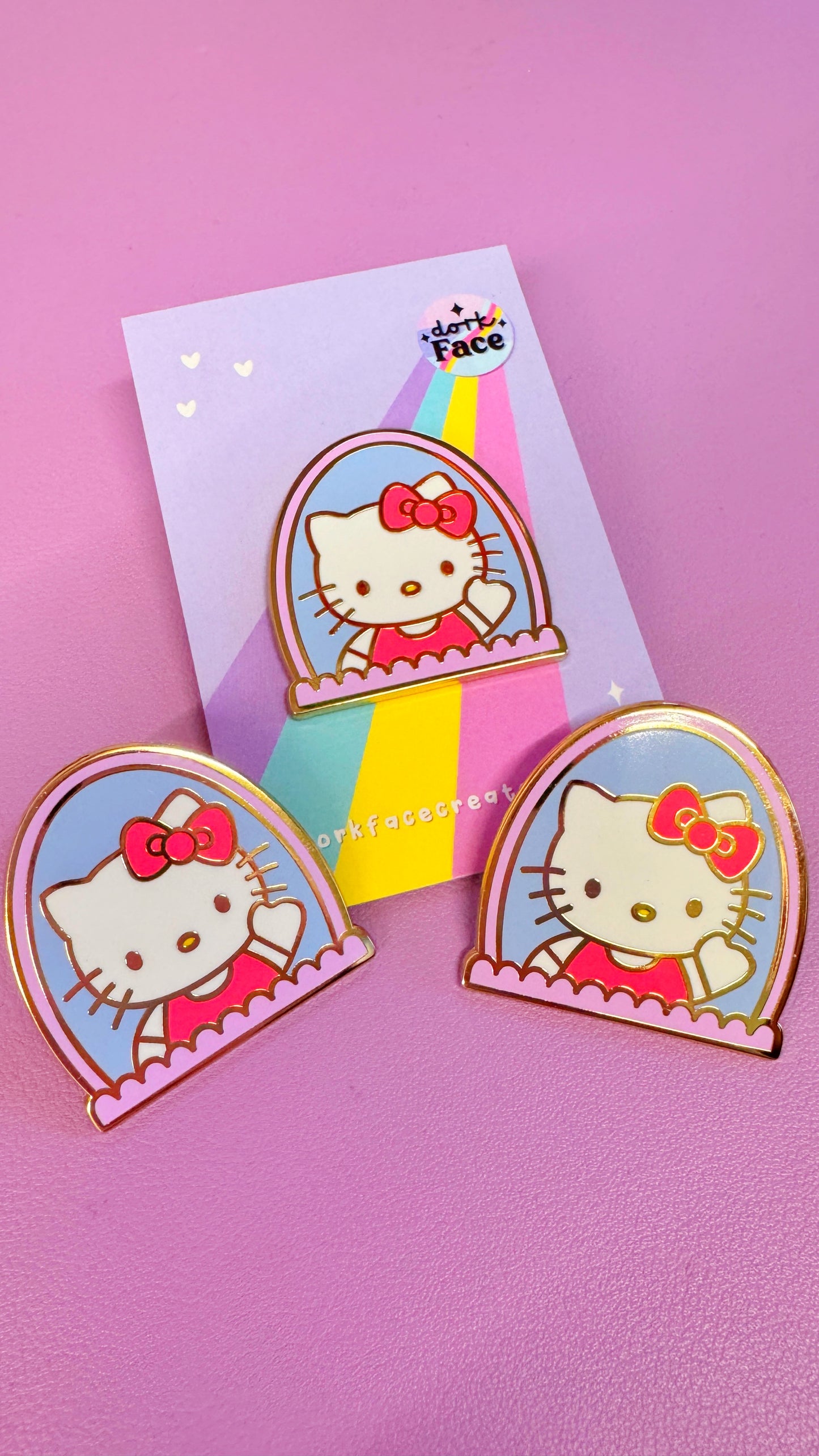Kitty Enamel Pin