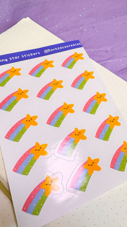 Shooting Stars Stickers
