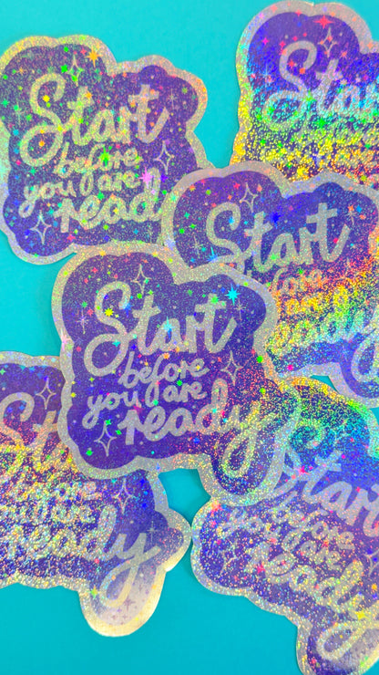 Start Sticker