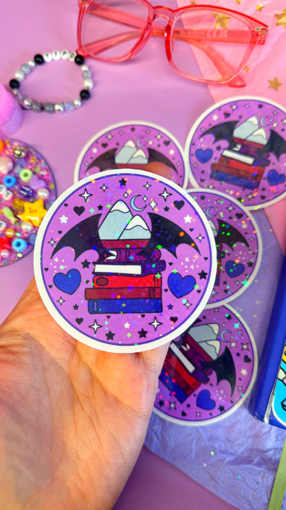 Fantasy Vibes Glitter Sticker